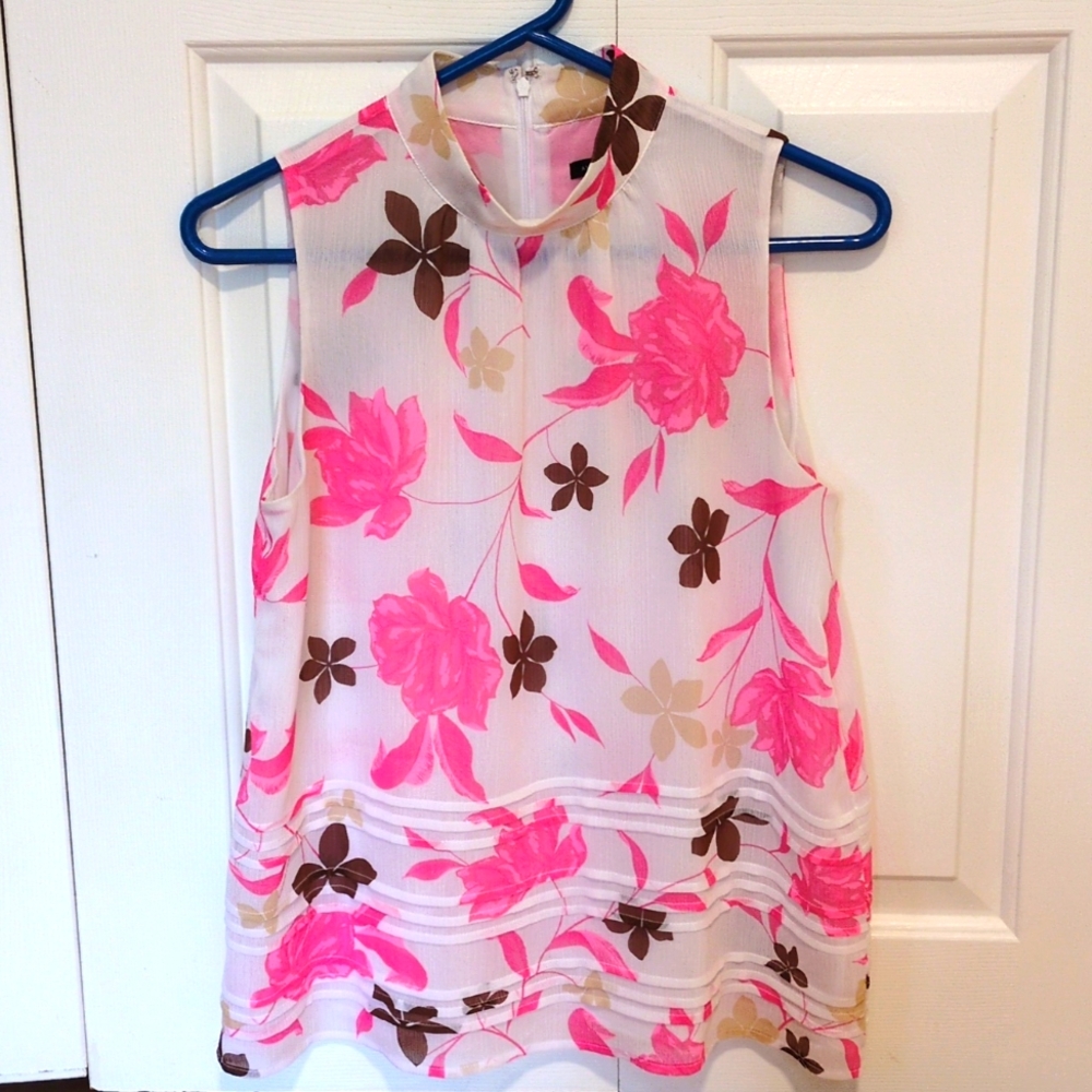 Ann Taylor floral blouse